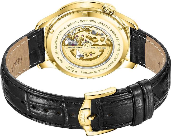 Image du produit Rotary GS02948/04 Greenwich automatique Montre homme 42mm 5ATM (Montre analogique, 42 mm)