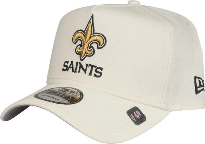 New Era 9Forty A-Frame Cap - New Orleans Saints chrome white (One Size)