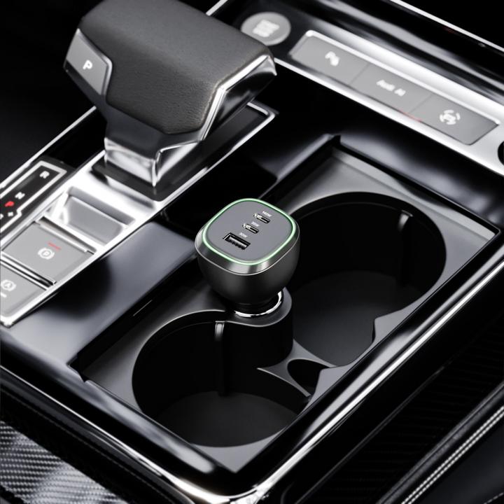 Actual product image Alogic Positioning device car 165W 2xUSB-C+1xUSB-A + 240W cable 1m