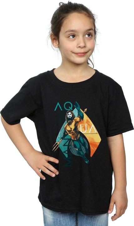 Produktbild Aquaman Tropical Icon TShirt Mädchen (140, 146)
