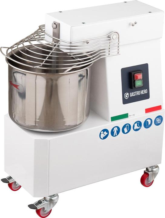 Image du produit Gastro Hero Pétrin à spirale PROFI V à rouleaux - tête fixe (370 W)