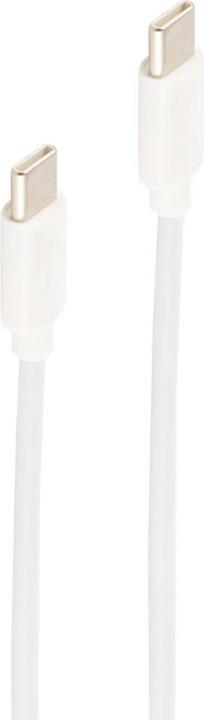 Produktbild Shiverpeaks ®-BASIC-S--USB Lade-Sync Kabel, USB C Stecker auf USB-C Stecker, 2.0, ABS, weiss, 1,5m (1.50 m, USB 2.0)