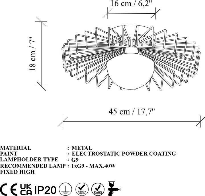 Produktbild Opviq Kaya Chandelier