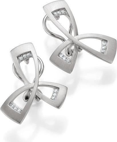 Actual product image Breuning Ear Jewellery - E.Safir White