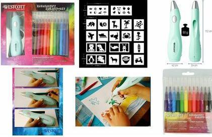 Produktbild Westcott Airbrushset für Kinder