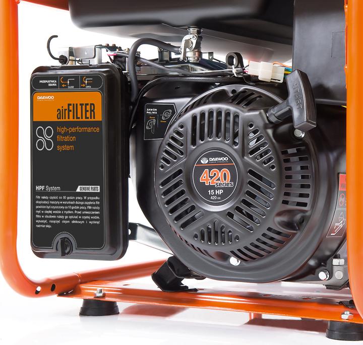 Actual product image Daewoo Power Products Petrol generator (6000 W, 30 l)