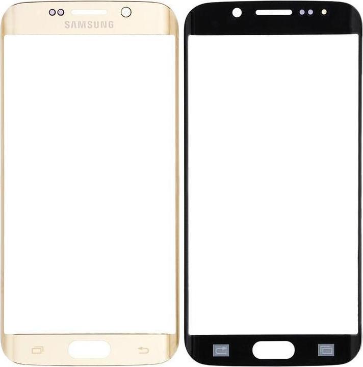 Actual product image CoreParts Front Glass Panel Gold (Display, Galaxy S6 Edge)