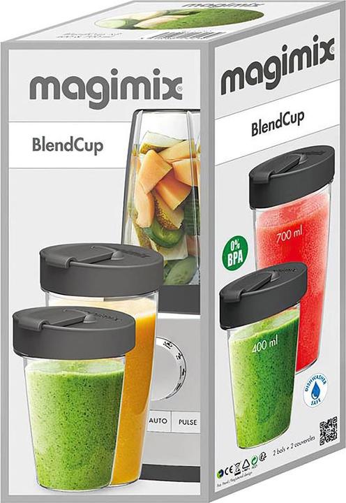 Actual product image Magimix Blendercups 2 pieces for blender