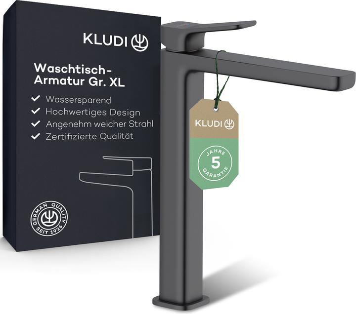 Kludi Miscelatore per lavabo X3, misura XL, senza scarico a scomparsa