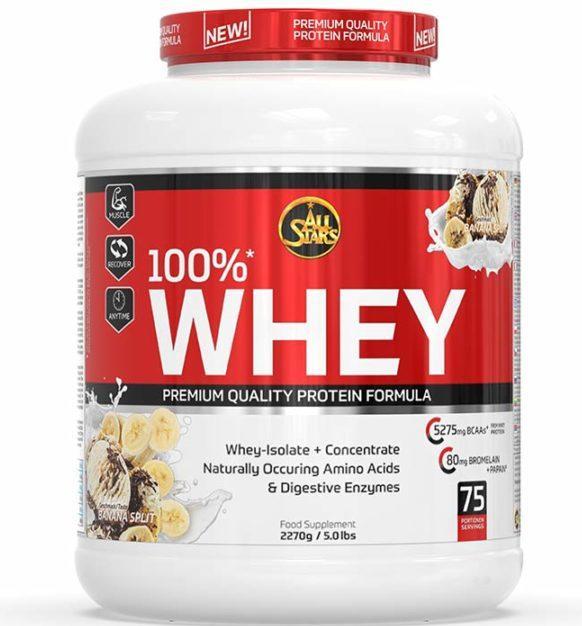 Image du produit All Stars 100% Whey (Chocolat, 1 pcs, 2270 g)