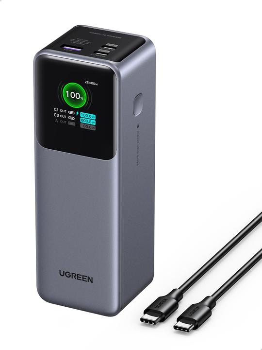 Ugreen Nexode (25000 mAh, 200 W, 90 Wh)