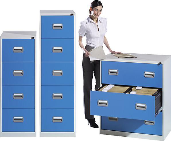 Produktbild eurokraft basic Hängeregistraturschrank (84.5 x 62 x 99.5 cm)