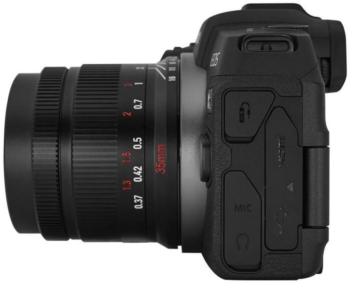 Actual product image 7artisans Fixed focal length 35mm F/0.95 - Canon RF (Canon RF, APS-C / DX)
