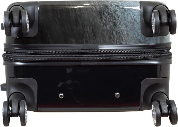 Immagine prodotto Trendyshop365 Erweiterbarer Hartschalen-Citykoffer mit Gorilla-Motiv (66 l, M (50 - 90l))