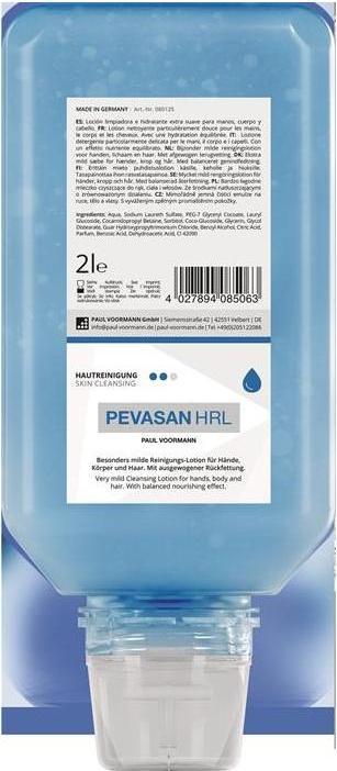 Produktbild Paul Voorman Handreinigung Pevasan HRL 2 l silikonfrei, pH-Hautneutral Softflasche PAUL VOORMANN (2000 ml)