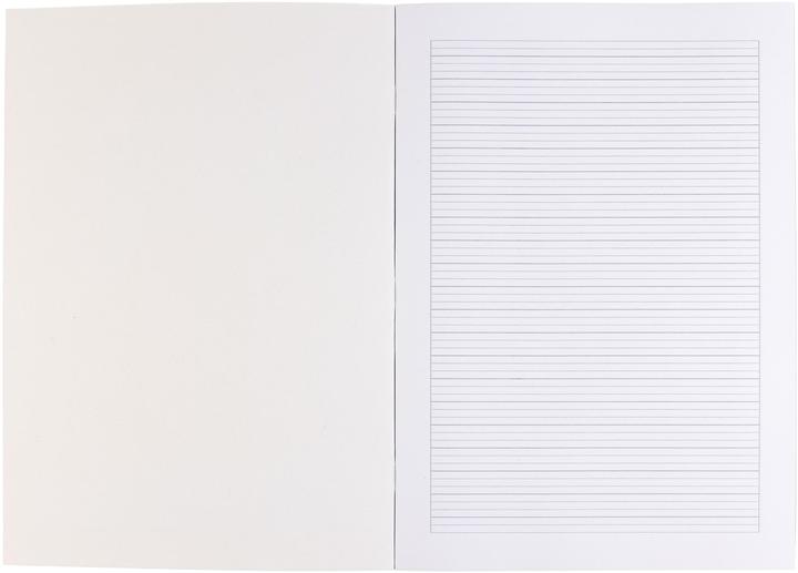 Actual product image Office Exercise book FSC A4, ruled, orange, 10 pieces (A4, Lined)
