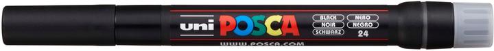 Actual product image Posca Brush tip marker (Black, 10 mm, 1 x)