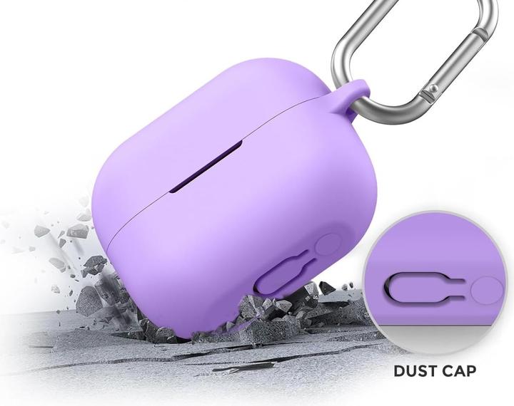 Produktbild Screenguard Samsung Galaxy Buds3 Pro Liquid Silicone Case Hülle mit Karabiner