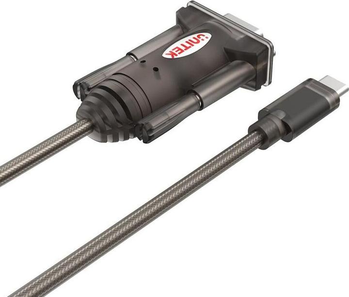 Produktbild Unitek Y-1105K Serien-Kabel Schwarz 1 5 m DB-9 (1.50 m)