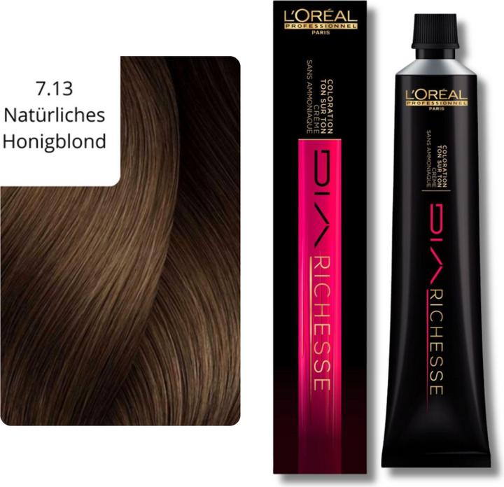 Actual product image L'Oréal Professionnel Slide Richesse 7.13 honey 50 ml (7.13 honey)