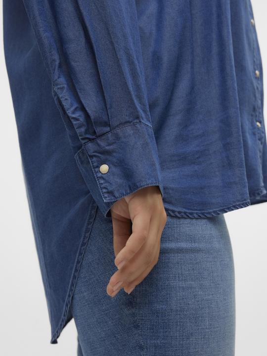 Actual product image Vero Moda VMCPAULINE denim shirt Denim shirt (48)