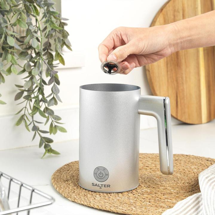 Produktbild Salter EK6359MMSVDE Aspen Milk Frother Silver (30 cl)