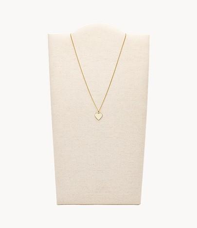 Actual product image Fossil Drew Necklace (Stainless steel, 45 - 50 cm)