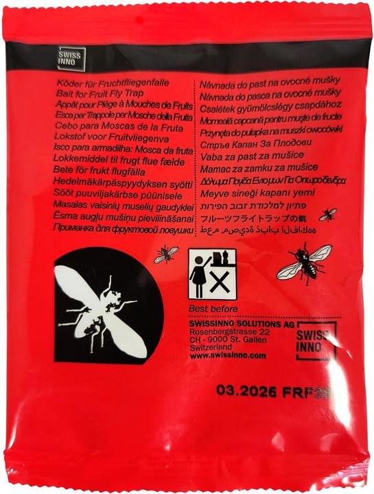 Produktbild Swissinno Köder für Fruchtfliegenfalle 2er