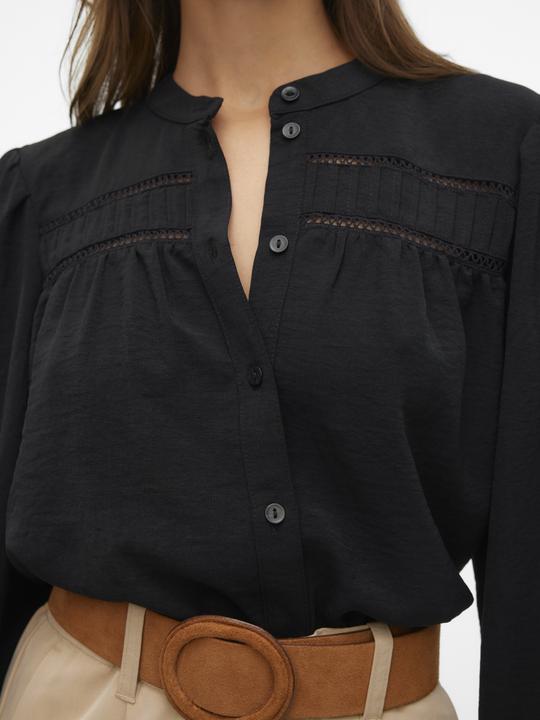 Produktbild Vero Moda Vmemma Ls Lace Shirt Wvn Ga Noos (XL)