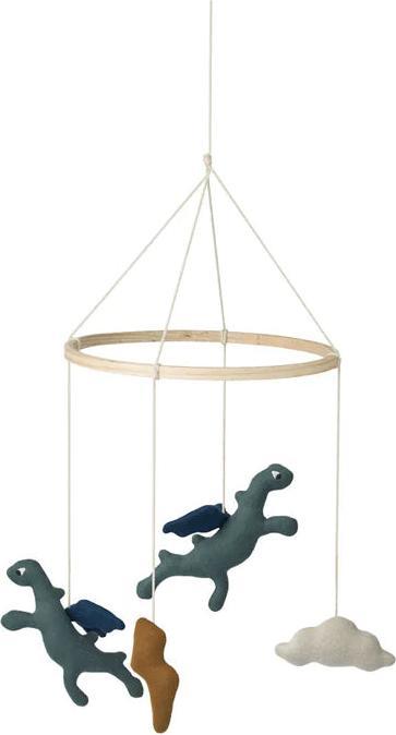 Actual product image Liewood Mobile Melissa - Dragon Whale Blue