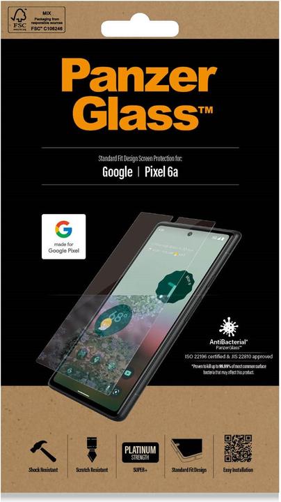 Immagine prodotto PanzerGlass Google Pixel 6a AB (1 Pezzo/i, Google Pixel 6a)