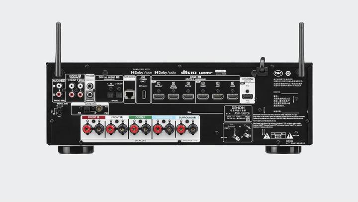 Actual product image Denon AVR S670H (5.1 channels, FM, AM)