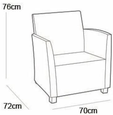 Actual product image Allibert Corona