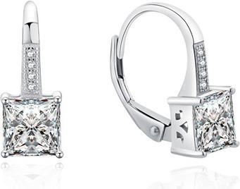 Produktbild Moiss Original silver earrings with clear zircons E0000665 (L)