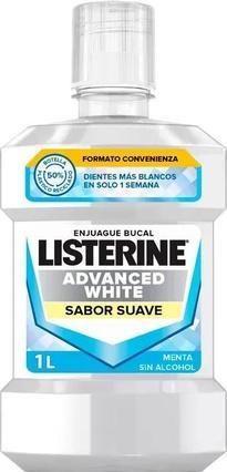 Produktbild Listerine Advanced Whitening Mouthwash Mild Flavor 1 Liter (1000 ml)