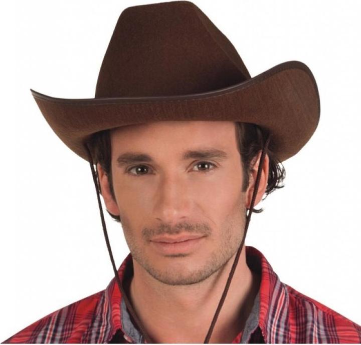 Image du produit Boland Chapeau de cowboy marron