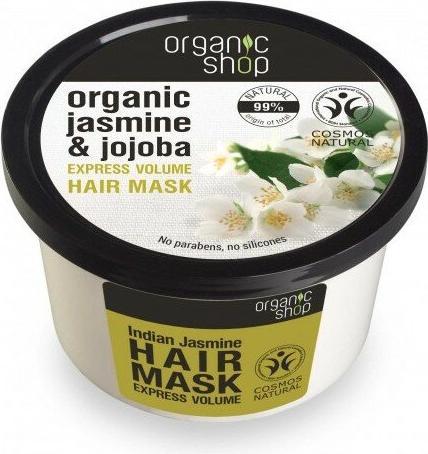 Immagine prodotto Organic Shop Maschera per capelli Volume Espresso al Gelsomino e Jojoba Biologico Maschera per capelli Volume (250 ml)
