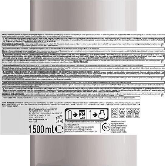 Actual product image L'Oréal Professionnel Silver (1500 ml, Silver shampoo)