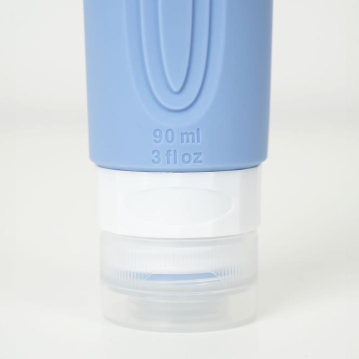 Produktbild Hermex Reiseflaschen 4er Set (Necessaire, Flüssigkeitsbeutel, Hygieneprodukt)