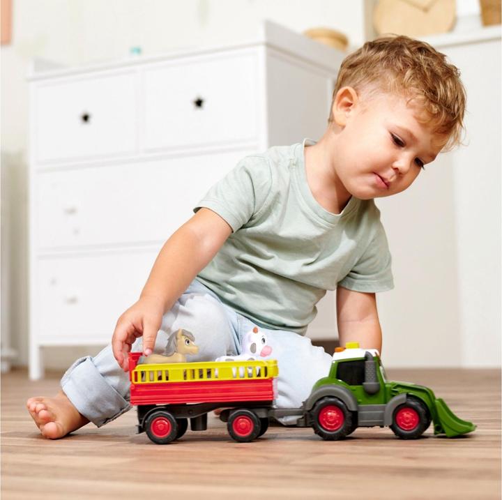 Actual product image Dickie Farm tractor with light & sound