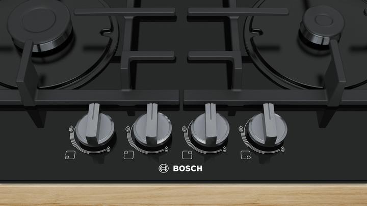 Produktbild Bosch Hausgeräte Serie 4 PNP6B6B90 Kochfeld Integriert Gaskochfeld 4 Zone(n)