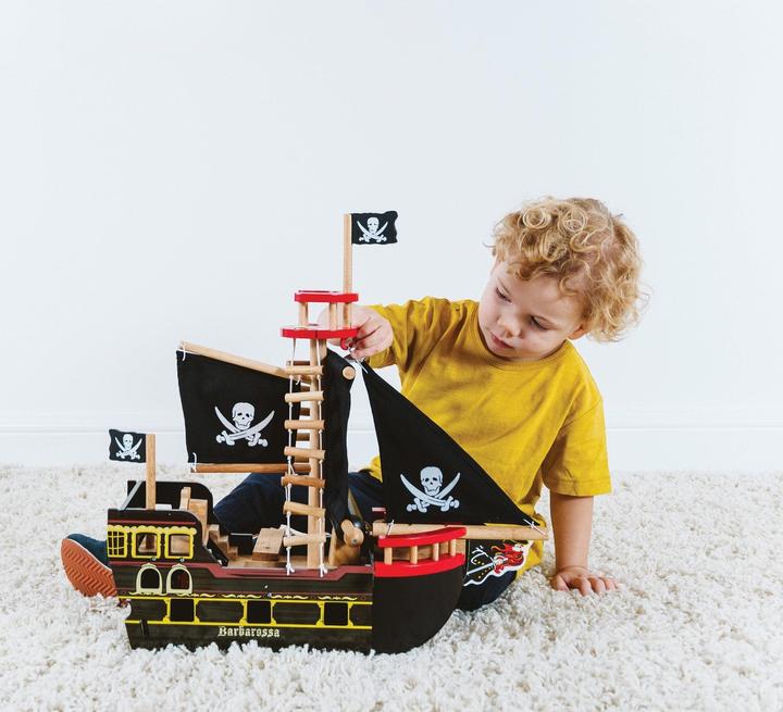 Produktbild Le Toy Van Barbarossa Piraten Schiff