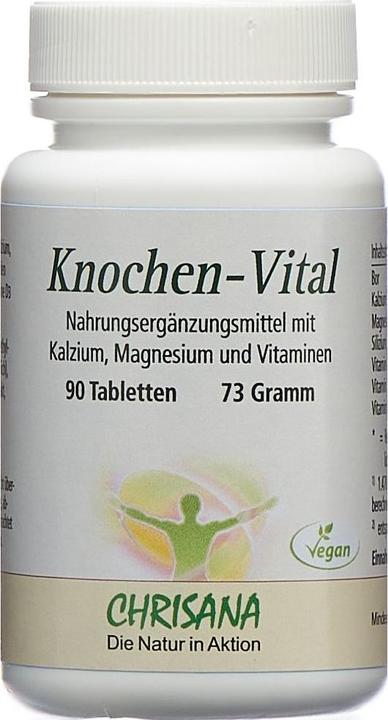 Immagine prodotto Chrisana Knochen Vital Tablette (90 Pezzo/i, Pillole, 89 g)