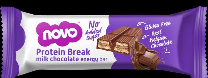Actual product image Novo Protein Break Bar (Milk chocolate, 16 pcs., 16.21 g)