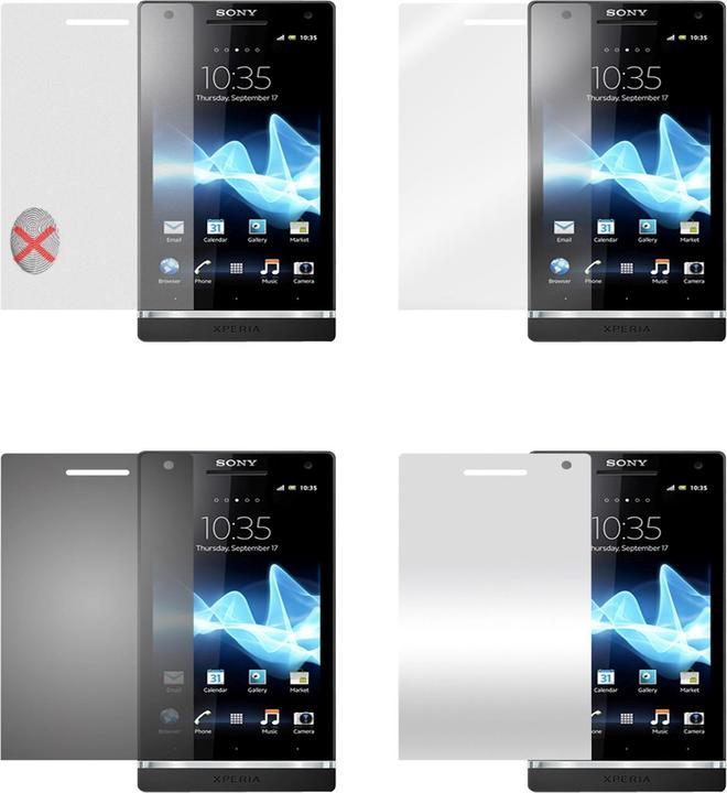 Image du produit Cadorabo 4x film de protection (1 pièce(s), Sony Xperia S)