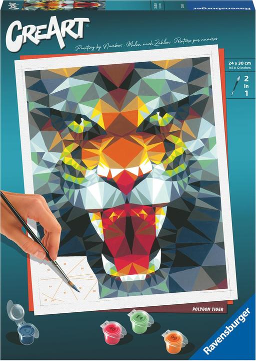 Immagine prodotto Ravensburger CreArt Polygon Tiger