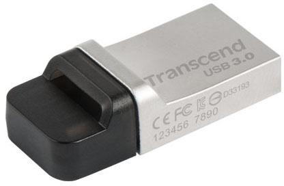 Transcend JetFlash 880 (32 GB, USB-A, Micro USB, USB 3.0)