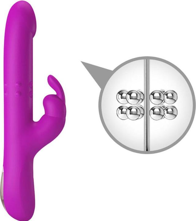 Actual product image Pretty Love Reese Rotating Vibrator Purple