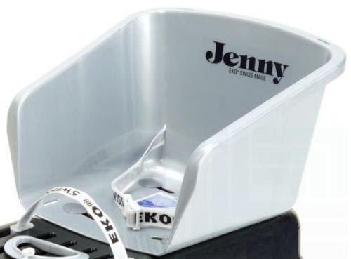 Produktbild EKO Schlittensitz Jenny 33x38x24 Silberfarben