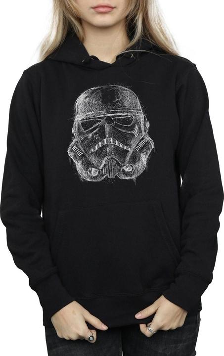 Produktbild Star Wars Stormtrooper Scribble Helmet Kapuzenpullover (M)
